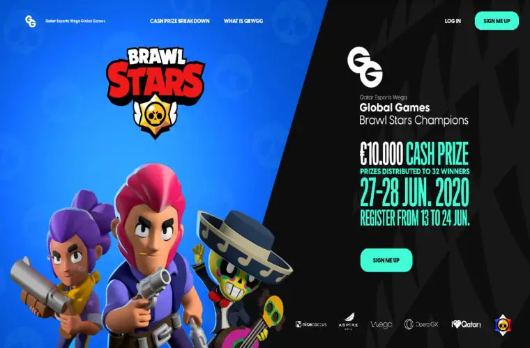 Global Games Brawl Stars Champions Registration