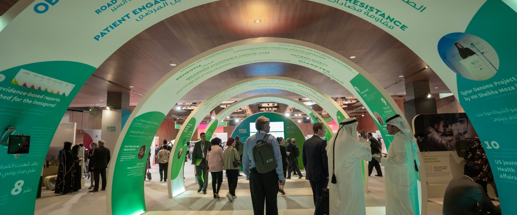 QF’s HBKU presents healthcare research at WISH