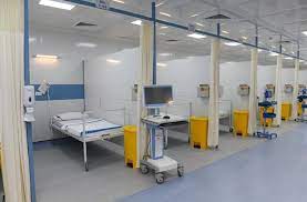 New COVID field hospital at Hazm Mebaireek Hospital