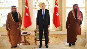 Qatar's foreign minister meets Erdogan in Turkey