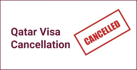 qatar visa cancellation